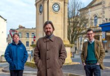 The Stroud Times team: Left to right: Matt Bigwood, Ash Loveridge and Carl Hewlett