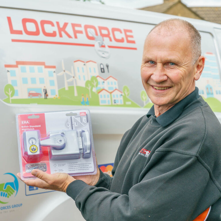 Locksmith Clive Noble of Lockforce.