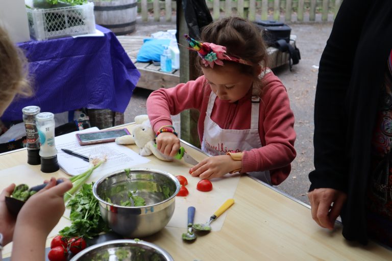 Food and activities help families in need