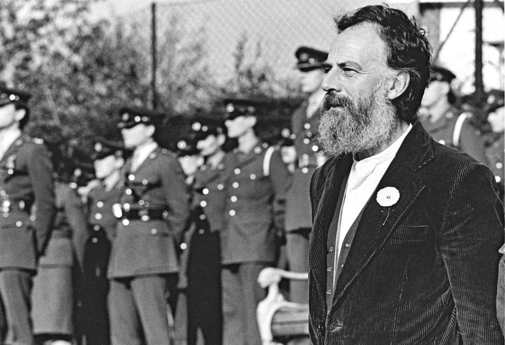Stroud paid tribute to a pioneering politician on Monday when hundreds of people joined a procession from his funeral at the Sub Rooms to his final resting place. white poppy sml | Pictures: Hundreds pay respects to groundbreaking Green politician and pacifist