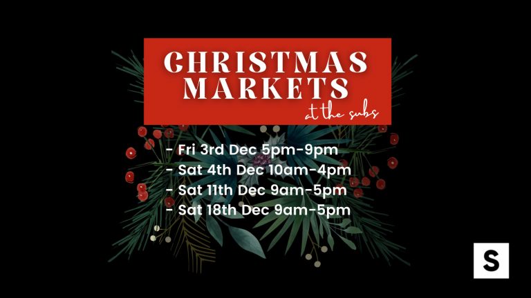 Roll up! Pitches available at Sub Rooms Christmas Market