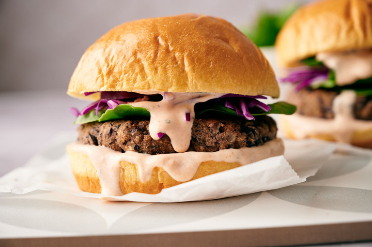 Recipe: Saturday is bean burger night